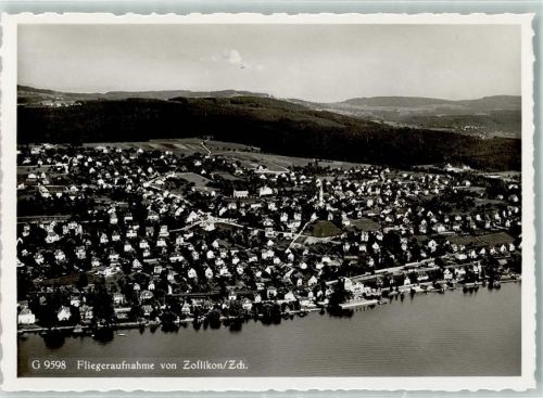 8702 Zollikon Gebrauchsspuren Fliegeraufnahme