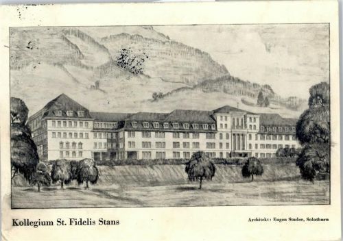 6370 Stans Gebrauchsspuren Kollegium St. Fidelis