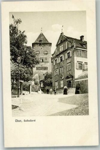 7000 Chur Coire Foto AK Gasthaus Brauerei Hofkellerei