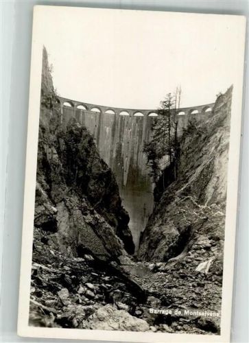 1636 Broc Foto AK Talsperre Montsaivents