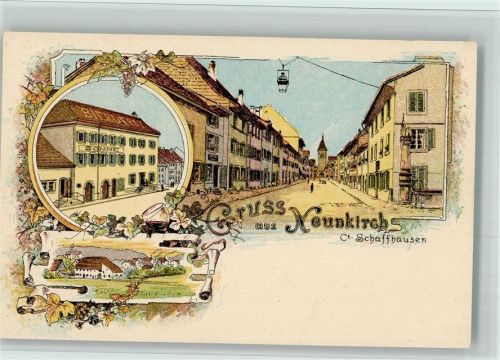 8213 Neunkirch BOAKC Gasthaus Sonne Lithographie