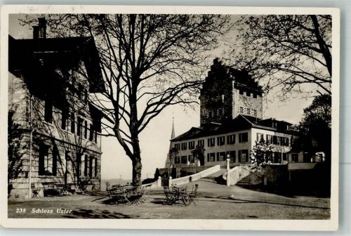 8610 Uster 1936 Foto AK Schloss