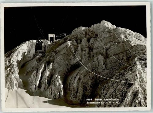 Säntis - Schwebebahn Bergstation