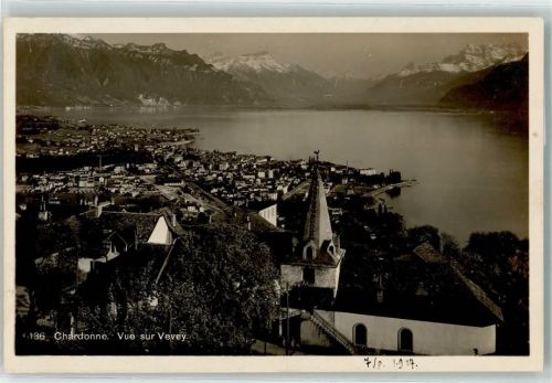 1803 Chardonne - Vue sur Vevey
