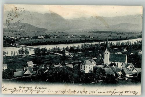 9462 Montlingen 1911 Foto AK