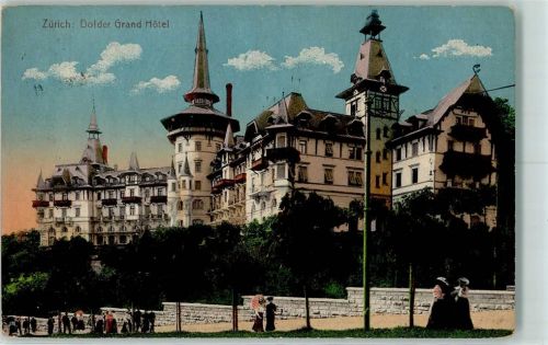 8000 Zürich 1911 - Dolder Grand Hotel AK