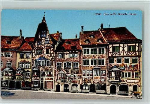 8260 Stein am Rhein - Bemalte Häuser