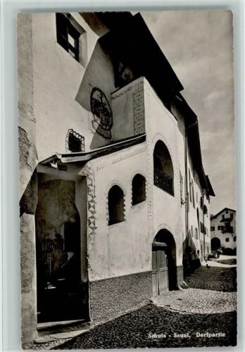 7550 Scuol Schuls - Dorfpartie