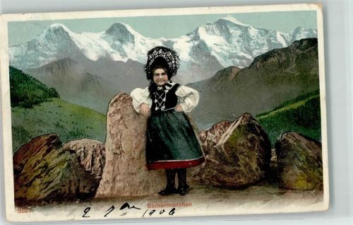 3000 Bern Berne 1906 - Trachtenmädchen