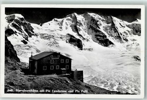 7504 Pontresina - Diavolezzahütte Piz Cambrena Piz Palü