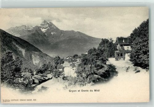 1882 Gryon - Dents du Midi