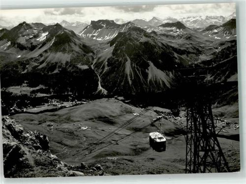 7050 Arosa Foto AK Seilbahn Weisshorn Foto Benker