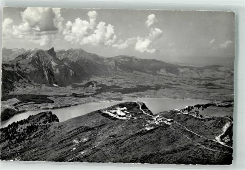 Niederhorn - Fliegeraufnahme Hotel Berghaus