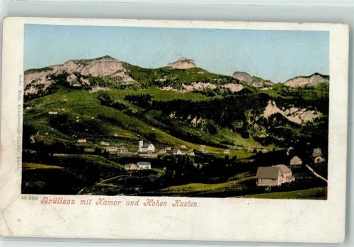 9058 Brülisau - Brülisau mit Kamor und Hohen Kasten
