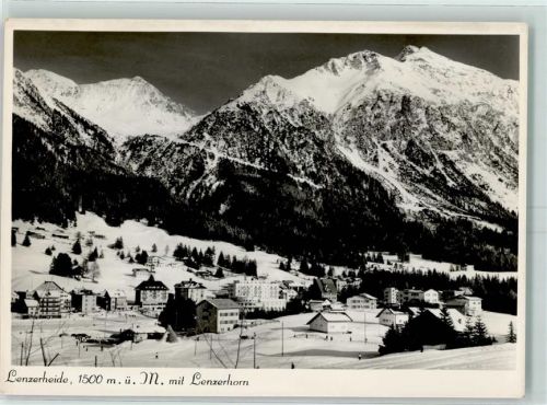 7078 Lenzerheide/Lai - mit Lenzerhorn Winter