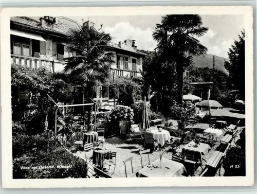 6648 Minusio - Restaurant Voce Nel Deserto Gartenterrasse