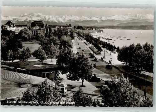 8000 Zürich - Bellevueplatz Utoquai Tram
