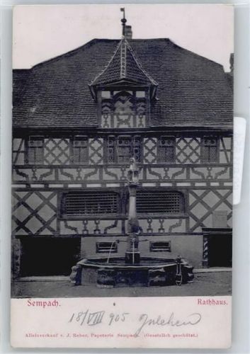 6204 Sempach - Rathaus
