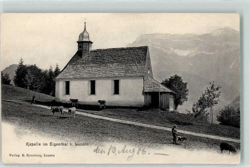 6013 Eigenthal 1906 - Kapelle
