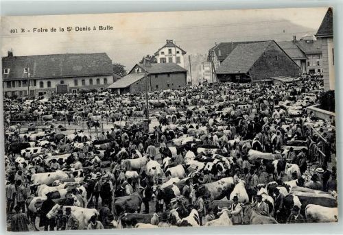 1630 Bulle - Saint Denis Messe Viehmarkt
