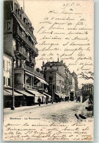 1820 Montreux 1903 - La Rouvenaz
