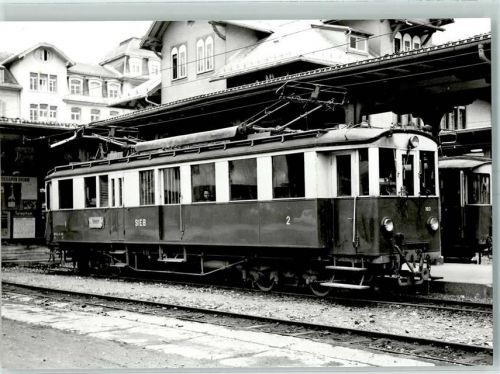 6390 Engelberg 1930 - Der einzige StEB Triebwagen mit Zahnradantrieb BCFZeh 3/4 103 SLM/SWS/BBC für die Eilzüge
