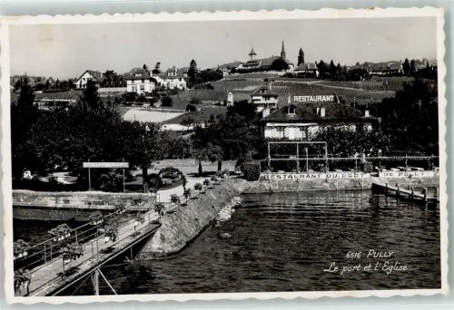 1009 Pully - le Port Restaurant Eglise