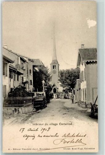 2016 Cortaillod 1903 Gebrauchsspuren Kirche