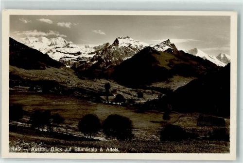 3703 Aeschi b. Spiez - Blümlisalp Altels