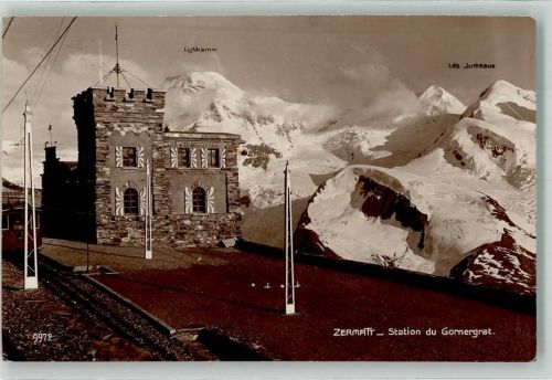 Gornergrat - Bergstation Bergbahn