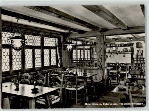 9657 Unterwasser - Hotel Sternen Toggenburger Stube