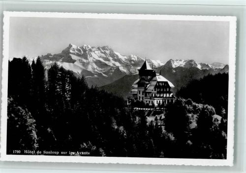 Sonloup - Hôtel de Sonloup sur les Avants