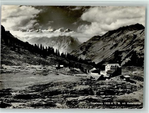 3860 Meiringen - Hotel Engstlenalp Berner Oberland mit Wetterhörner