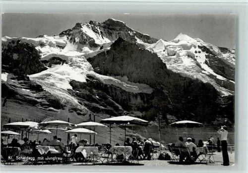 3823 Kleine Scheidegg - Jungfrau Touristen