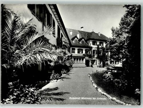 8265 Mammern 1957 Foto AK Hotel Kuranstalt