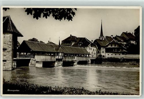 5620 Bremgarten AG - Gedeckte Holzbrücke