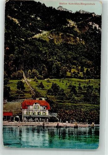6365 Kehrsiten 1912 - Station Bürgenstock