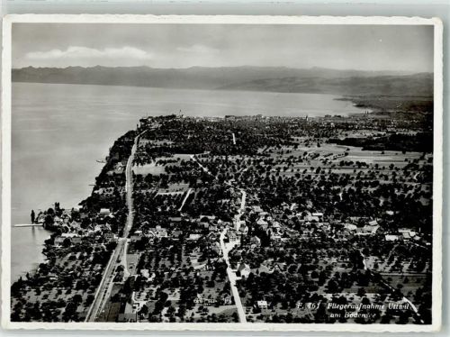 8592 Uttwil 1940 Foto AK Fliegeraufnahme