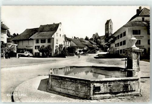 4460 Gelterkinden - Straßenansicht Brunnen