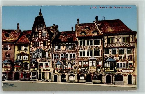 8260 Stein am Rhein - Bemalte Häuser
