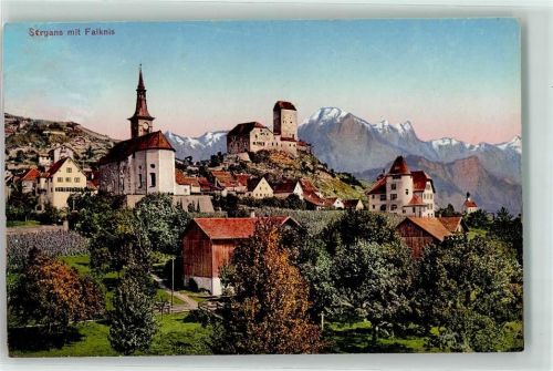 7320 Sargans Gebrauchsspuren Falknis