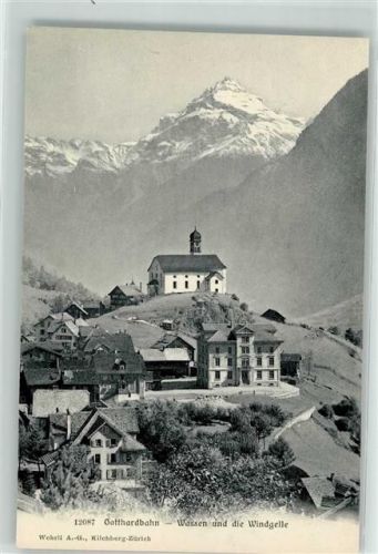 6484 Wassen UR - Gotthardbahn Windgelle