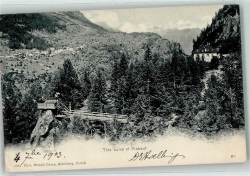 1925 Finhaut 1903 - Tete noir