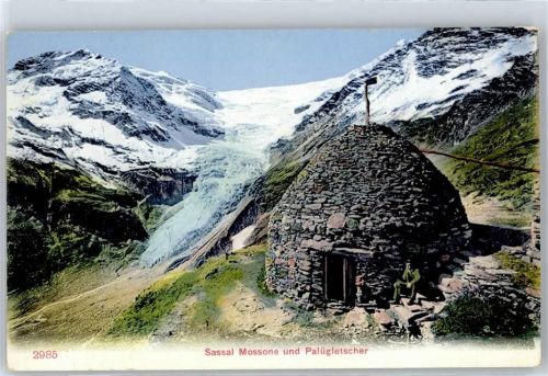 Sassalmasone - Steinhütte, Schutzhütte, Palügletscher