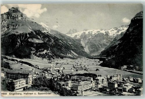 6390 Engelberg 1913 - Hahnen Spannörter