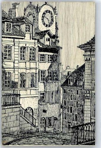 2000 Neuchâtel Neuenburg - Rue du Chateau Tour de Diesse