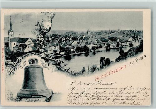 8200 Schaffhausen Sciaffusa - 1901 Schillerglocke