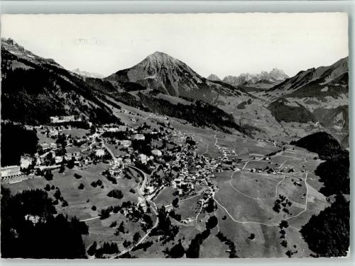 1854 Leysin - Chaine des Vanils Mont d'Or Chaine de la Gumfluh Col des Mosses Pic Chaussy