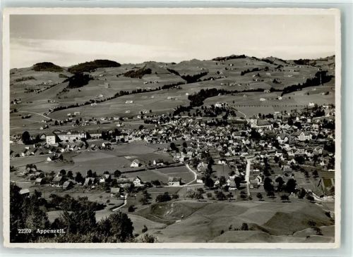 9050 Appenzell - Fliegeraufnahme