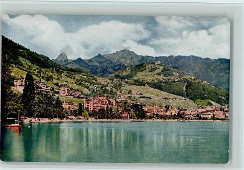 1820 Montreux - Vue prise du Lac Boot